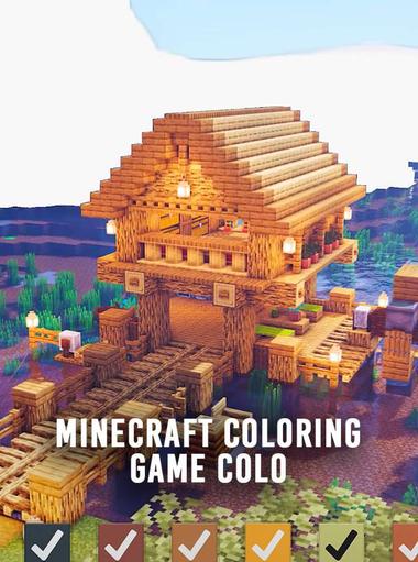 Minecraft Coloring Game - Colo