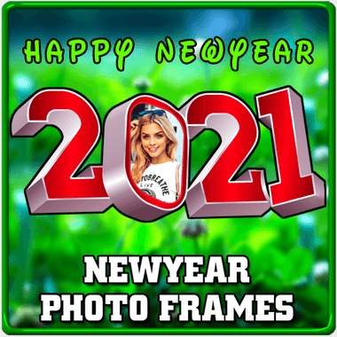 Marcos de fotos de año nuevo 2021