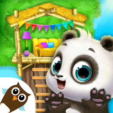 Panda Lu Treehouse - Build & Play with Tiny Pets