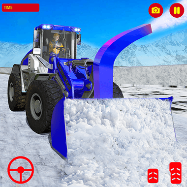 Real Snow Blower Excavator