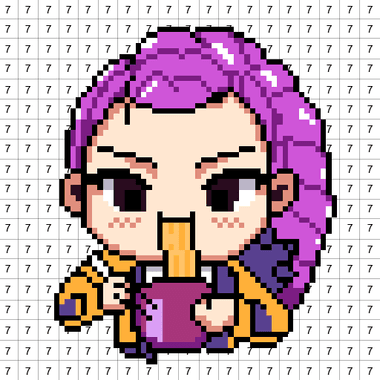 Pixel Number – DIY Coloring