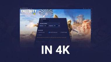 Gioca Call of Duty: Mobile in 4K con la nuova versione 5.8 di BlueStacks