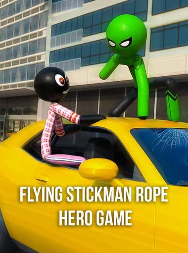 паук Stickman канат герой