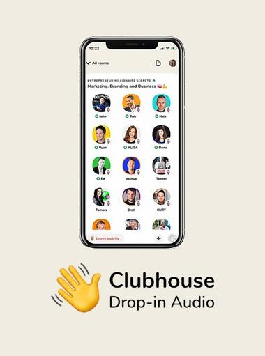 Clubhouse: Drop-in audio cha‪t