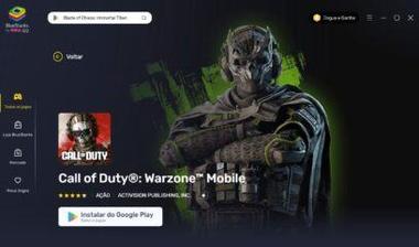 Como instalar e jogar Duty®: Warzone™ Mobile no PC com o BlueStacks