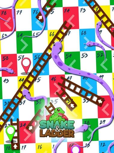 Snakes and Ladders : the game