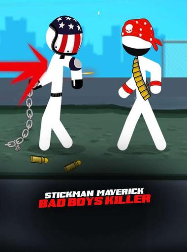 Stickman maverick : bad boys killer