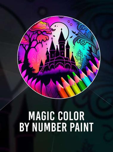 Magic Color by Number: Paint