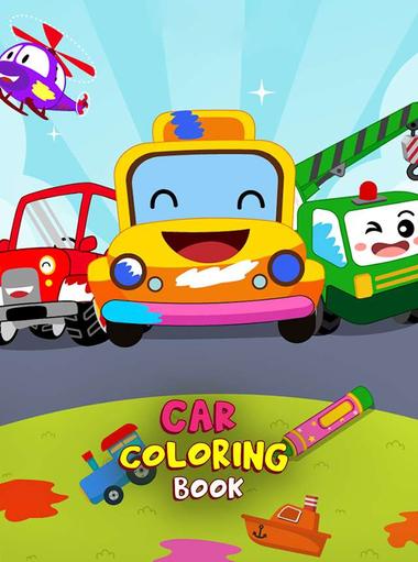 Cars Coloring Book Kids Game