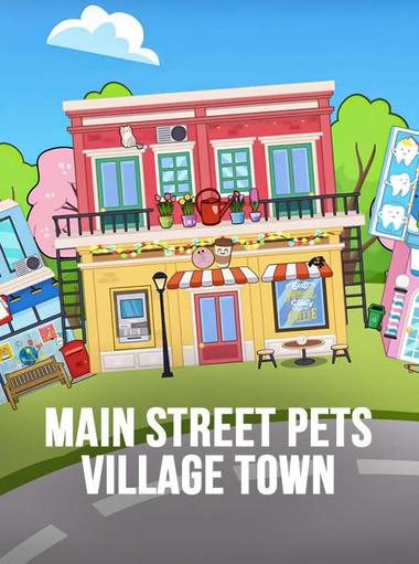 Main Street Pets Village Town