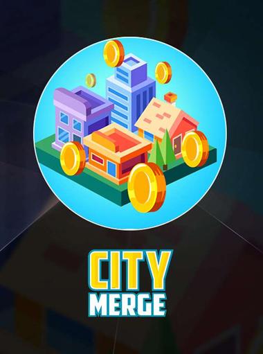 City Merge - idle building bus