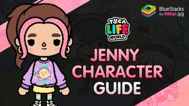 Meet Jenny from Toca Life World: Build a Story on PC With BlueStacks